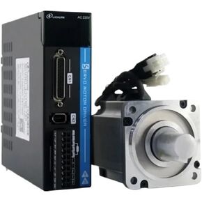 17bit Encoder Encoder AC220V 750W Servo Motor 2.4NM 3000RPM أو 1KW AC Servo Motor 3.2nm 3000 دورة في الدقيقة مع برنامج التشغيل AC220V (1KW 3.2NM BRAKE)