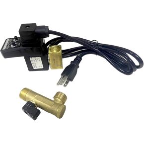 صمام تصريف السيارات الإلكترونية G1/2 "1.6MPA تصريف تلقائي لخزان الهواء أو مجفف الهواء ، AC 110V 50Hz مع سد الولايات المتحدة في اتجاهين صمام التصريف المباشر