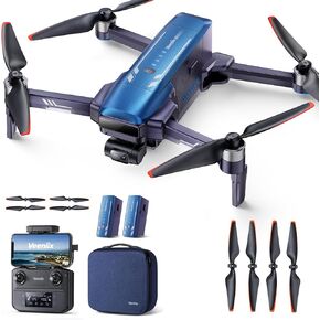 V11PRO Drones with Camera for Adults 4K, 8K Image 4K Video Quadcopters + Veeniix V11PRO 4PCS Spare Drone Propellers