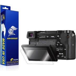 ArmorSuit Sony Alpha a6000 Screen Protector Full Coverage MilitaryShield Screen Protector for Sony Alpha a6000 - HD Clear Anti-Bubble Film
