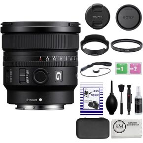 Sony FE 16mm f/1.8 G Lens with UV Filter + Lens Cap Keeper + Cleaning Kit + Cleaning Cloth (5 Items)