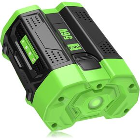 56V 5.0Ah Replacement for EGO 56V Battery Compatible with EGO 56v Lithium Battery BA2800 BA2800T BA4200 BA4200T BA1400 Compatible with 56Volt Power+ Cordless Tools (Green)