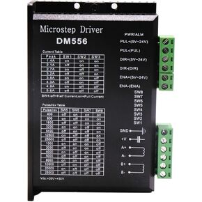 NEMA23/34 DM556 Driver 4.2A 50VDC 2 Phase Digital 57/86 Motor Driver Motor Driver Controller(DM556X5PCS)