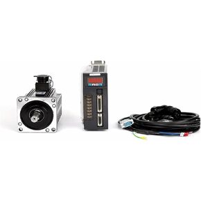 130ST-M15015 220V 2.3KW AC Servo Motor 2300W 1500RPM 15N.M. Single Phase AC Drive Permanent Magnet Matching Drive AASD(3.m Cables)