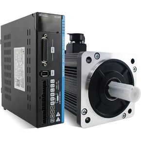 A5 2.3KW AC Servo Motors and Drivers 220V 1500RPM IP66 9.5A 15N.m AC Servo Driver Motor Kit for Textile/3D Machine(2.3KW Increment 17)