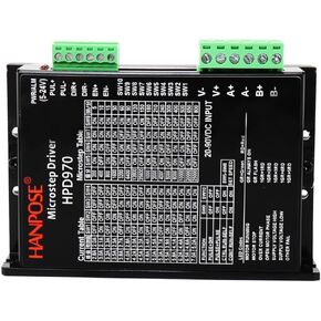 1 Piece HPD970 Driver 57 Motor Driver 20-90VDC Suitable for 3D Printer Monitoring Equipment