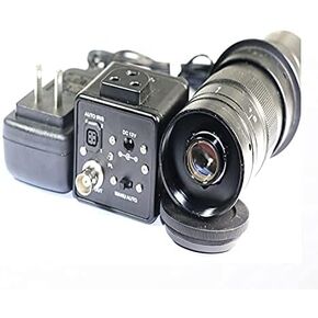 Microscope 800TVL 1/3" Digital Microscope Industrial Camera BNC Video Output Standard C Interface +130X OR 180X C-Mount Lens (Magnification : with 130X) (with 180X)