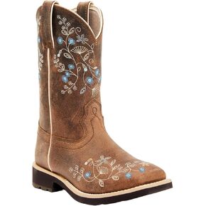 Shyanne Women's Hollie Western Performance Boot Broad Square Toe - Bswsp24p1