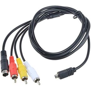 Accessory USA 5ft AV A/V TV Video Audio Cable Cord Lead for Sony Handycam DCR-SX40/v/e/l SX40/e/r