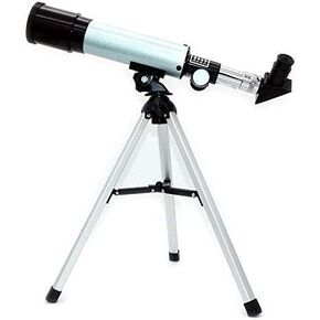 Astronomical Telescope for Educational Science Refractor with Super Lightweight Tripod for Astronomy Beginners Night Stars Watch Focal Length 360mm Aperture 50mm