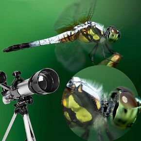 Astronomy Telescopes for Beginners Kids Adults Astronomical Refractor Travel Telescope with Finder Scope & Tripod Astronomy Beginners Telescopes for Stargazing