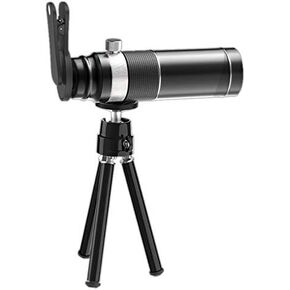 Bird Watching Telescope 13X50 Singlebarrel Largecaliber Outdoor View Reconnaissance Telescope Black Black