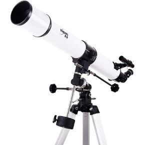 Refractor Telescope with Tripod Finder Scope Portable Telescope for Kids Astronomy Beginners