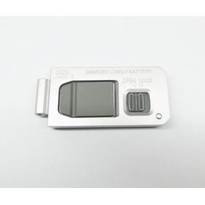استبدال غطاء غطاء باب البطارية الفضي الجديد لـ Panasonic Lumix DMC-LX100 LEICA D-LUX TYP 109