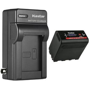 Kastar AC Wall Battery Charger Replacement for Z Cam E2 E2-M4 Professional 4K Cinematic, E2-S6 Super 35 6K Cinema, E2-F6 Full-Frame 6K Cinema, E2-F8 Full-Frame 8K Cinema Camera