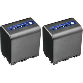 Kastar 1-Pack NP-QM91D Battery 7.4V 5500mAh Replacement for Sony HVL-ML20M HVR-A1 HVR-A1U DSLR-A100 CCD-TRV106 CCD-TRV108 CCD-TRV116 CCD-TRV118 CCD-TRV126 GV-D1000 GV-D1000E Video Camcorder