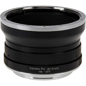 Fotodiox DLX Lens Mount Adapter متوافق مع عدسات Hasselblad V-Mount إلى Fujifilm GFX G-Mountless Cameras