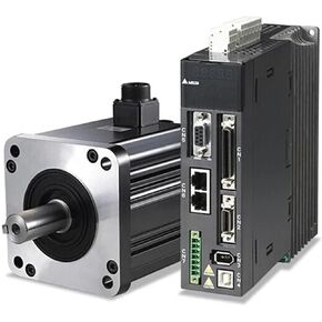 AC Servo Motor 1.55a Servo Motor Cable 3 أمتار 0.64N.M 200W Servomotor ASD-B2-0221-B ECMA-C20602RS (ASD-B2-0221-B)