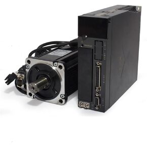 AC Servo Motor 220V 400W 60ST-M01330 H2N-15A Driver 1.27NM 3000RPM Permanent Magnet Single Phase AC Servo Motor(Pulse Singal 5V)