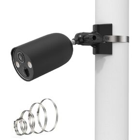 حامل حائط قابل للتعديل مع غطاء سيليكون لـ TP-Link Tapo Magcam (كاميرا C425) ، أسود in Kuwait