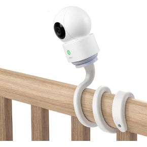 Clamp Mount Compatible with AOSU IndoorCam P1 and TP-Link Tapo MagCam Security Camera，Without Tools or Wall Damage for AOSU 2K Indoor Camera Clip Accessories (White)