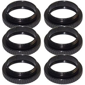 Evertech 6 Pcs 5mm CCTV Camera C-CS Lens Adapter Ring Extension Tube CS to C Mount Lens