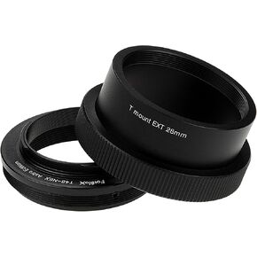 Fotodiox Lens Adapter Astro Edition - Compatible with 48mm (x0.75) T-Mount Wide Field Telescopes to Sony Alpha E-Mount Mirrorless Cameras for Deep Space Astro-Photography