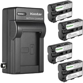 Kastar AC Wall Battery Charger Replacement for Sony DSLR-A200, α200, Alpha A200, DSLR-A200, α200 α300 α350 α450 α500 α550 α560 α580 α700 α850 α900 α57 α58 α65 α68 α77 α99 Camera