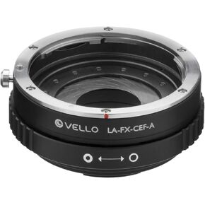 Vello Lens Adapter with Aperture Control Compatible with Canon EF/EF-S Lens to Fujifilm X-Mount Camera