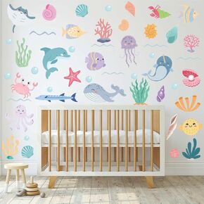 200 Pcs Geometric Wall Stickers (Irregular Lines/Triangles/Dots) - 10 Sheet Waterproof Removable Decals for Kids Room, Classroom, Nursery & Home Decor - Multi-Color DIY Art Decoration
