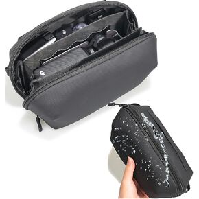 Waterproof Carry Case for DJI Osmo Pocket 3,Portable Storage Carrying bag, Large Capacity Portable Multi-Function Gadget Pouch,Compatible with DJI Osmo Pocket 3 Camera Creator Combo Vlog Accessories