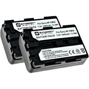 Synergy Digital Camcorder Battery, Compatible with Energizer ER-C545 Camcorder Battery (li-ion, 7.4V, 1500 mAh)