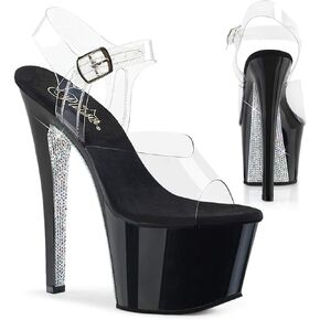 Pleaser Women's Sky-308CRS Ankle-Strap Sandal