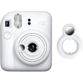 Mini 12 Close Up Lens for Fujifilm Instax Mini 12 Instant Camera Self-Portrait Selfie Mirror Accessories - Lilac Purple