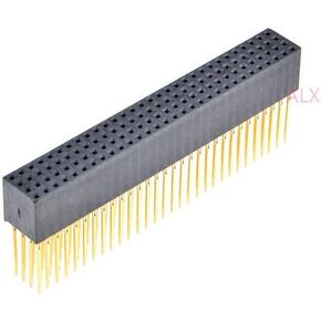1PCS 4x30 PIN 4 Row Straight Female PIN Header 2.0MM Pitch pin Long 11MM Strip Connector Socket 4 * 30 120 PIN 4x30pin pc104