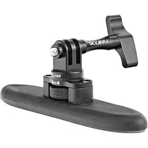 Flexible Viscous Lock Helmet Fixed Bracket,Suitable for Curved or Flat Installation,Compatible GoPro Hero 13/12/11/11mini/10/9/8/Max,DJI Osmo Action 5Pro/4/3,Insta360 Ace Pro2/Pro/Ace