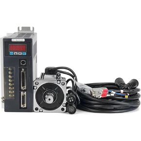 130ST-M06025 1.5KW 6N.M 1500W AC Servo Motor and Driver with 3m Cable Servo System Kit