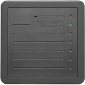 HID GLOBAL 5455BGN00 5X5 DLB GANG PROXIMITY READER GRAY WIEGAND OUTPUT & PIGTAIL 6-8IN by HID