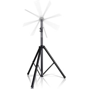 Tripod Stand for 3D Hologram Fan, Enhanced Floor Stand Holographic Fan Holder, Height Adjustable Up to 75 inches, 220lbs Weight Capacity,Safety Locking Knob & PIN, 35mm/40mm Compatible