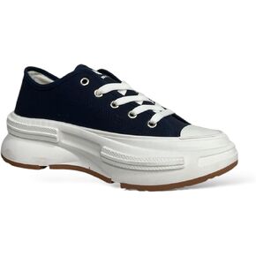 Women's Canvas Sneakers with Chunky Sole