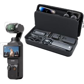 CYNOVA DJI Osmo Pocket 3 Carrying Case with Screen Protector