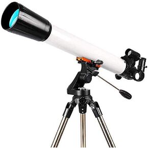 Astronomical Refractor Telescope High Magnification Outdoor Astronomical Telescope 270X Monocular Optical Refractor Design Portable Tripod