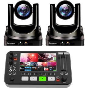 Avkans Ndi PTZ Camera 30x حزمة - 2x 3G -SDI/IP/POE/HDMI PTZ كاميرات ومراقبة