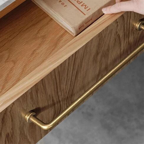 Bronze Cabinet Pulls Antique Furniture Door Handles Drawer Knobs Kitchen Cabinet Dainty Handle and Knobs Kitchen Handles 1Pcs (Color : 1827GY-192mm, Size : 1pc) in Saudi Arabia