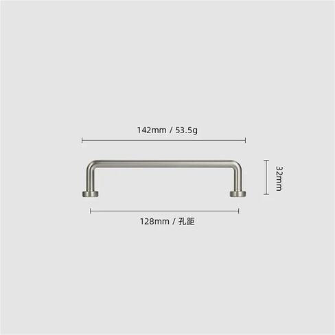 Bronze Cabinet Pulls Antique Furniture Door Handles Drawer Knobs Kitchen Cabinet Dainty Handle and Knobs Kitchen Handles 1Pcs (Color : 1827GY-192mm, Size : 1pc) in Saudi Arabia