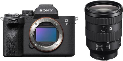 Sony Alpha A7 IV Full Frame Frame Lensable Lens Digital 4K Camera ، Black-Bundle with Sony Fe 24-105mm f/4 g Oss Standard Zoom E-Mount (متجدد) in Saudi Arabia