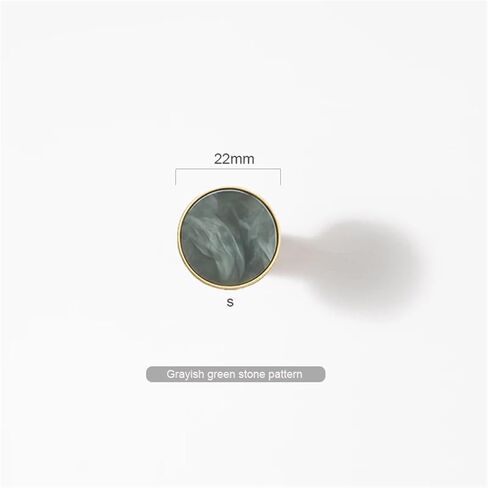 Marble Brass Knob Dresser Drawer Knob Handle/Cabinet Knob Furniture Cabinet Handle Furniture Hardware Handle 1Pcs (Color : C-1241-S) in Saudi Arabia