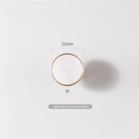 Marble Brass Knob Dresser Drawer Knob Handle/Cabinet Knob Furniture Cabinet Handle Furniture Hardware Handle 1Pcs (Color : C-1241-S) in Saudi Arabia