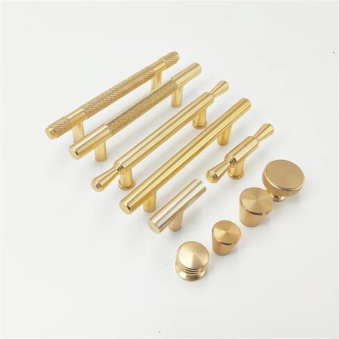 Modern Long Knurled Kitchen Door Handles Cabinet Pulls Drawer Knobs Aluminum Alloy Wardrobe Door Handles Furniture Hardware 1Pcs (Color : 8829 192mm) in Saudi Arabia