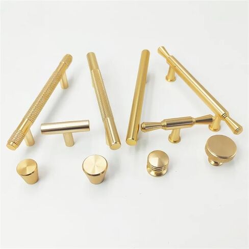 Modern Long Knurled Kitchen Door Handles Cabinet Pulls Drawer Knobs Aluminum Alloy Wardrobe Door Handles Furniture Hardware 1Pcs (Color : 8829 192mm) in Saudi Arabia